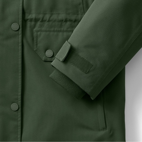 Lands' End NWT Women's Expedition Down Waterproof Winter Parka Coat in Purple - Picture 10 of 11